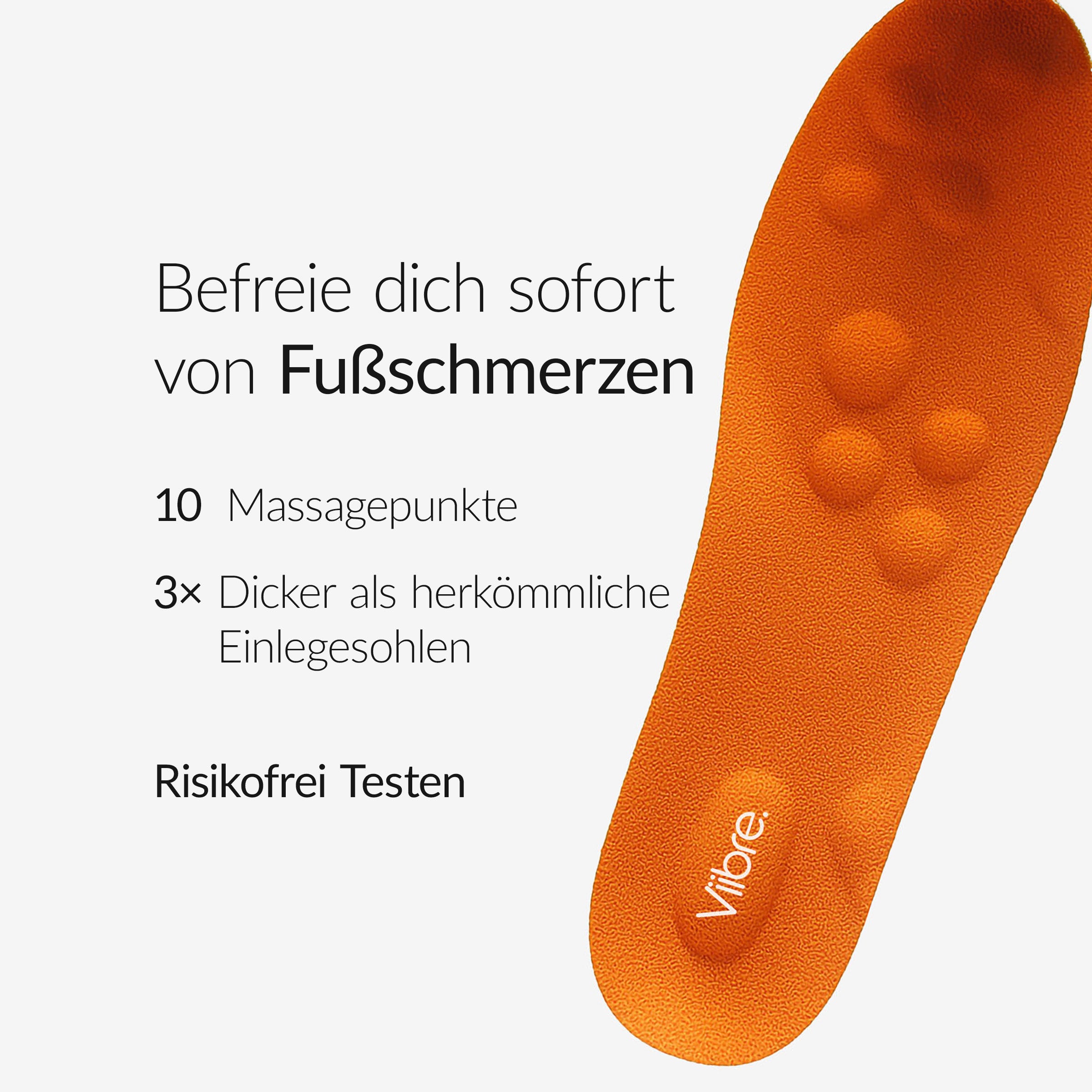 Viibre - Universelle Einlegesohlen